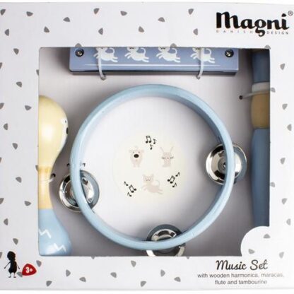 Trämusikset Blå - Magni - Bild 3